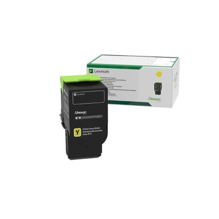 Lexmark CS531, CX532 75M5HY0 Original High Capacity Yellow Toner - 2