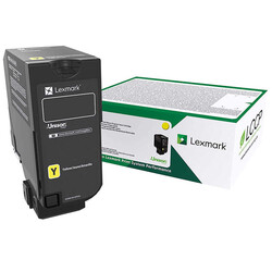 Lexmark CS727-75B50Y0 Sarı Orjinal Toner - 2