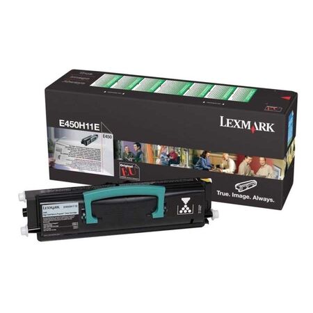 Lexmark E450 E450H11E Siyah Yüksek Kapasiteli Orijinal Toner - 2