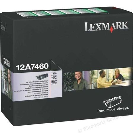 Lexmark T630-12A7460 Orjinal Toner - 1