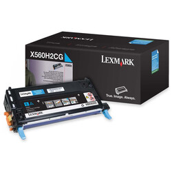 Lexmark X560-X560H2CG Mavi Orjinal Toner Yüksek Kapasiteli - Lexmark