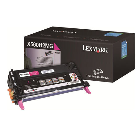 Lexmark X560-X560H2MG Kırmızı Orjinal Toner Yüksek Kapasiteli - 1