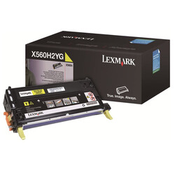 Lexmark X560-X560H2YG Sarı Orjinal Toner Yüksek Kapasiteli - Lexmark