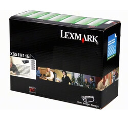 Lexmark X651-X651H11E Orjinal Toner Yüksek Kapasiteli - Lexmark