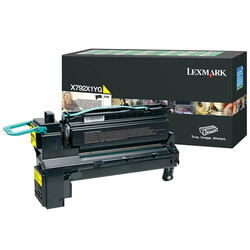 Lexmark X792-X792X1YG Sarı Orjinal Toner Yüksek Kapasiteli - 1