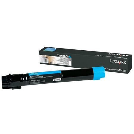 Lexmark X950-X950X2CG Mavi Orjinal Toner - 1