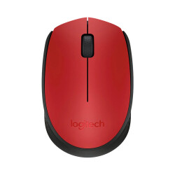 Logitech M171 Black-Red Wireless Mouse - Logitech