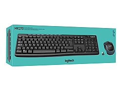 Logitech MK270 920-004525 Siyah Kablosuz Klavye ve Mouse Seti - Logitech