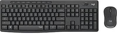 Logitech MK295 920 009804 Siyah Kablosuz Q Klavye Mouse Seti - 1