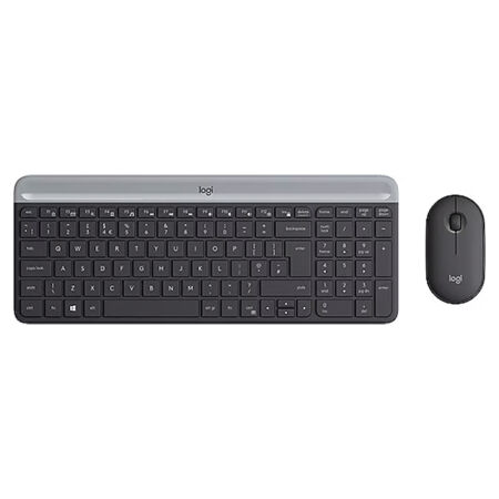 Logitech MK470 920-009435 Siyah Kablosuz Klavye Mouse Seti - 1