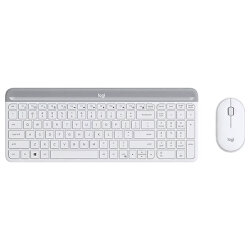 Logitech MK470 920-009436 Beyaz Kablosuz Klavye Mouse Seti - LOGİTECH