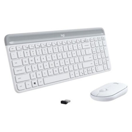 Logitech MK470 920-009436 Beyaz Kablosuz Klavye Mouse Seti - 3