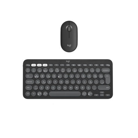 Logitech Pebble 2 Combo 920-012245 Siyah TKL Kablosuz Klavye Mouse Seti - 2