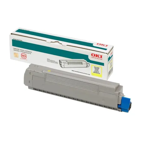 OKI 45862814 Sarı Yüksek Kapasiteli Orijinal Toner - 1