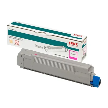 OKI 45862815 Kırmızı Yüksek Kapasiteli Orijinal Toner - 1
