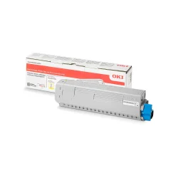 OKI 47095701 Sarı Orijinal Toner - Oki