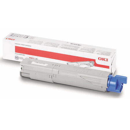 Oki C3300-43459348 Siyah Orijinal Toner Yüksek Kapasiteli - 1