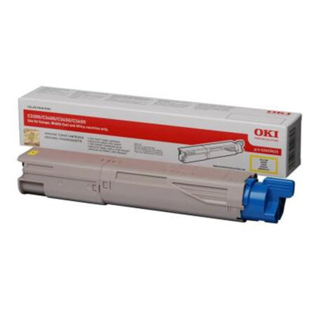Oki C3300-43459420 Siyah Orijinal Toner - 1