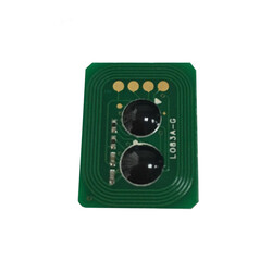 Oki C5600-43381923 Mavi Toner Chip - 1