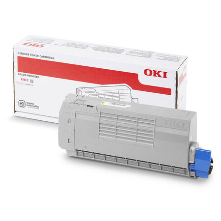 Oki C710-44318621 Sarı Orjinal Toner - 1