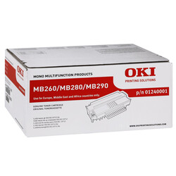 Oki MB260-01240001 Orjinal Toner Yüksek Kapasiteli - Oki