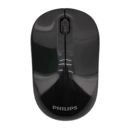 Philips M374 Kablosuz Siyah Mouse SPK7374-93 - 1