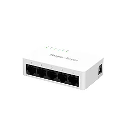 Reyee RG-ES05F 5 Port 10/100 Mbps Fast Ethernet Tak-Çalıştır Network Switch - 5