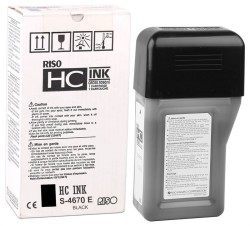 Riso S-4670 Siyah Orijinal Mürekkep - Riso