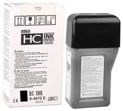 Riso S-4670 Siyah Orijinal Mürekkep - 2