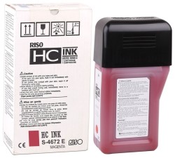 Riso S-4672 Kırmızı Orijinal Mürekkep - 2