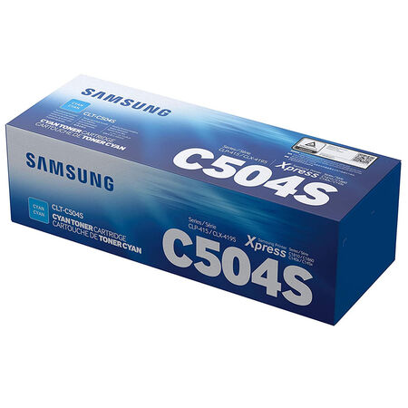 Samsung CLT-C504S/Hp SU029A Mavi Orjinal Toner - 2