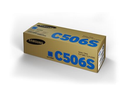 Samsung CLT-C506S/Hp SU048A Mavi Orjinal Toner - 1