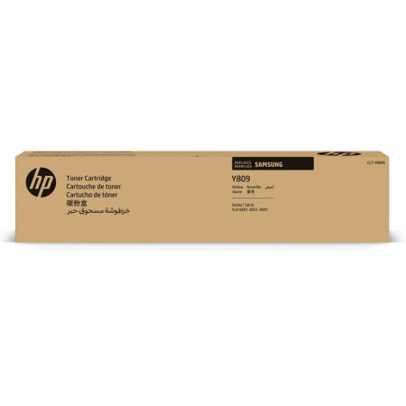 Samsung CLT-Y809/Hp SS744A Sarı Orjinal Toner - 1