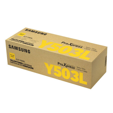 Samsung CLT-Y503L/Hp SU494A Sarı Orjinal Toner - 2