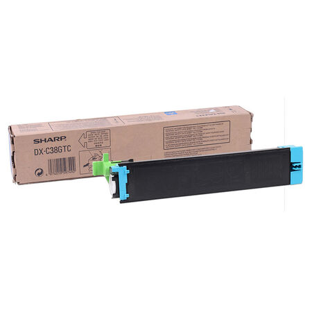 Sharp DX-C38GTC Blue Original Photocopy Toner - 2