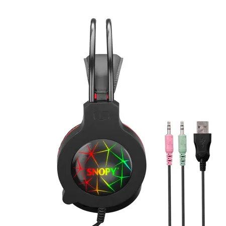 Snopy Crazy SN-GX7 Siyah Kulak Üstü Kablolu Oyuncu Kulaklık - 3