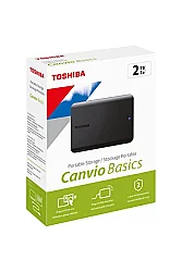 Toshiba Canvio Basics HDTB520EK3 2 TB 2.5 inç USB 3.2 Taşınabilir Disk - Toshiba