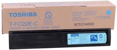 Toshiba T-FC20E-C Mavi Orjinal Fotokopi Toner - 1