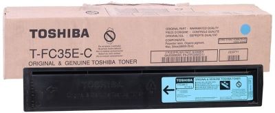 Toshiba T-FC35E-C Mavi Orjinal Fotokopi Toner - 1