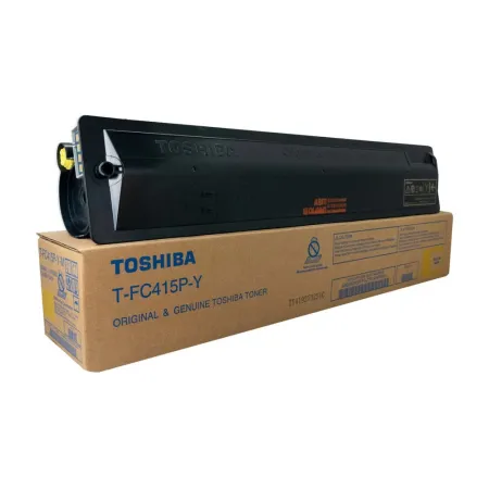 Toshiba T-FC415PYM E-Studio Sarı Orijinal Toner - 1