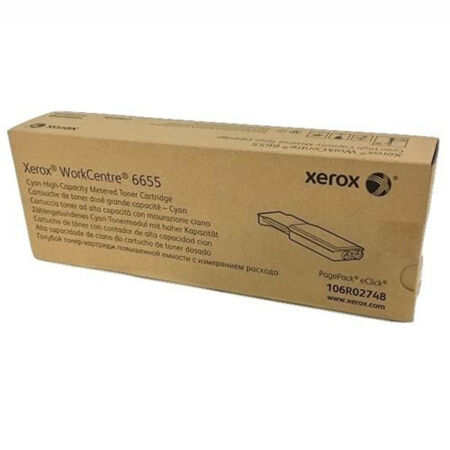 Xerox 106R02748 Mavi Orijinal Toner Yüksek Kapasite - WorkCentre 6655 - 1