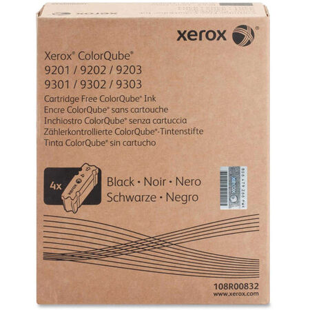 Xerox ColorQube 9201-108R00832 Metered Siyah Orjinal Katı Mürekkep 4Lü - 1