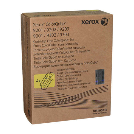 Xerox ColorQube 9201-108R00835 Metered Sarı Orjinal Katı Mürekkep 4Lü - 1
