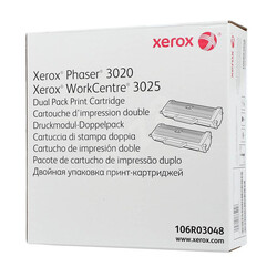 Xerox Phaser 3020-106R03048 Orjinal Toner 2li Paket - Xerox