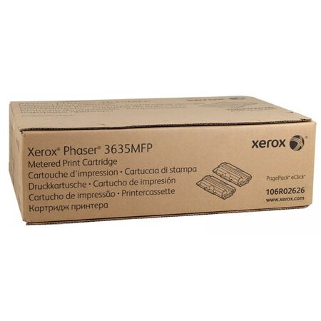 Xerox Phaser 3635-106R02626 Orijinal Toner İkili Paket - 1