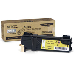 Xerox Phaser 6125-106R01337 Sarı Orjinal Toner - 1