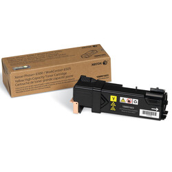 Xerox Phaser 6500-106R01603 Sarı Orjinal Toner Yüksek Kapasiteli - Xerox