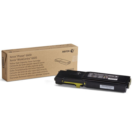 Xerox Phaser 6600-106R02235 Sarı Orjinal Toner Yüksek Kapasiteli - 1