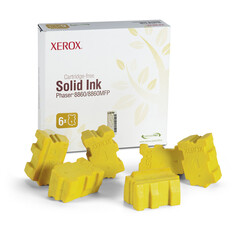 Xerox - Xerox Phaser 8860-108R00799 Sarı Orjinal Katı Mürekkep 6lı