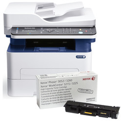 Xerox WorkCentre 3225V_DNIY Multifunction Mono Laser Printer Toner Gift - 1